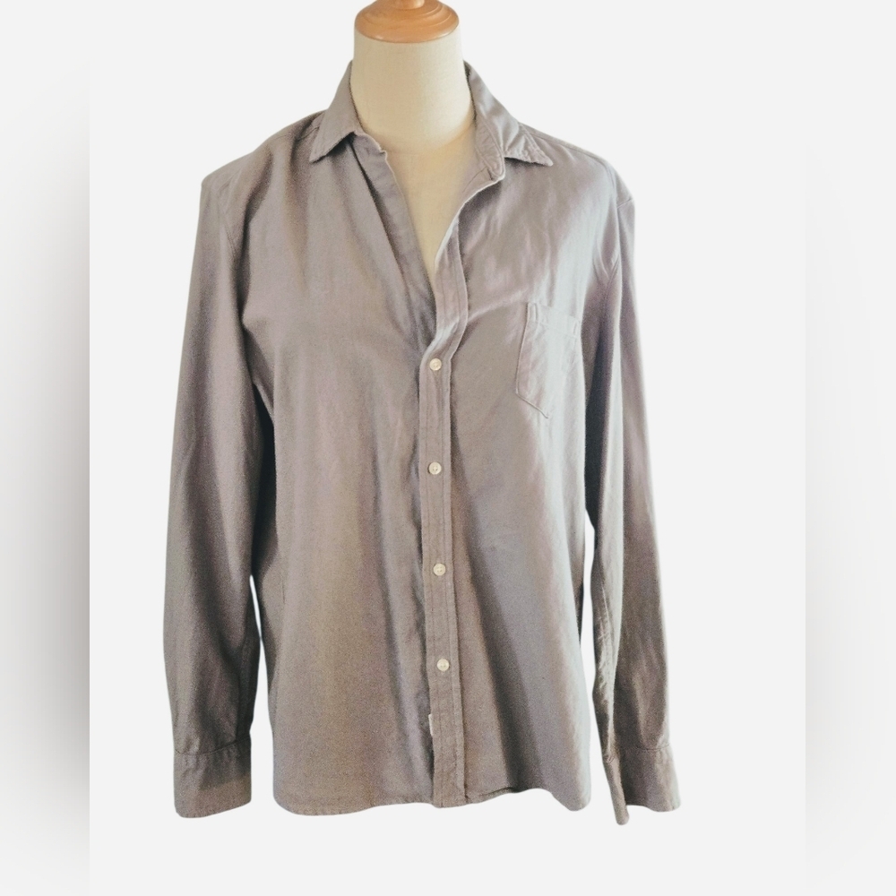 Frank & Eileen  Casual Gray Button-Down Shirt